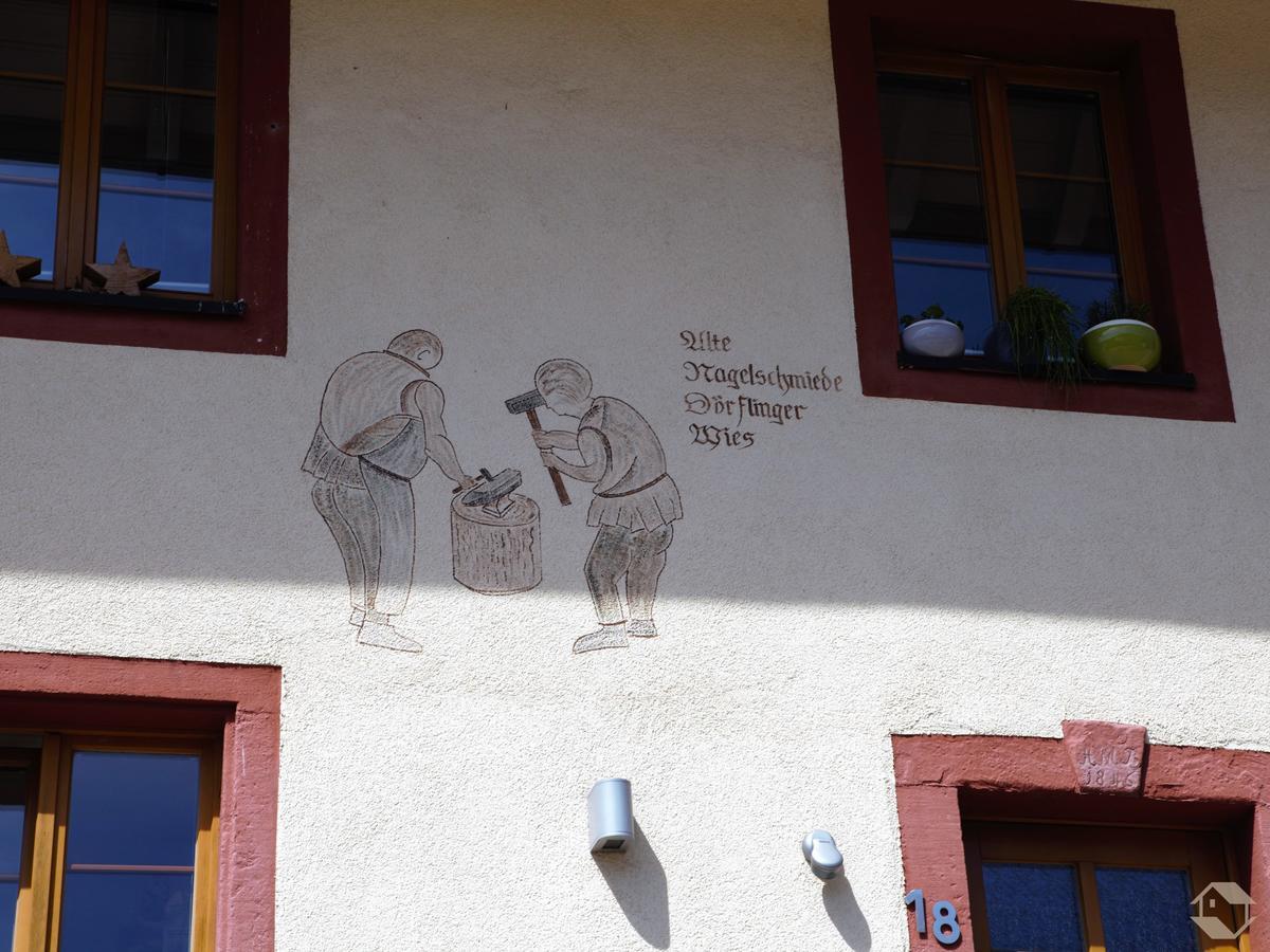 Ferienwohnung Alte Nagelschmiede Kleines Wiesental Exterior foto