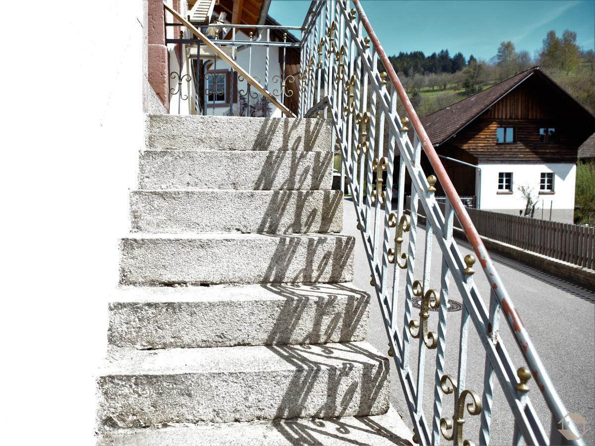 Ferienwohnung Alte Nagelschmiede Kleines Wiesental Exterior foto